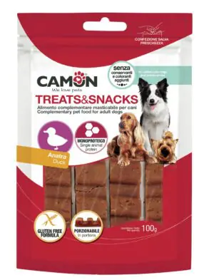 חטיף לכלב קמון ברווז בר במנה 80 גרם AE442/C